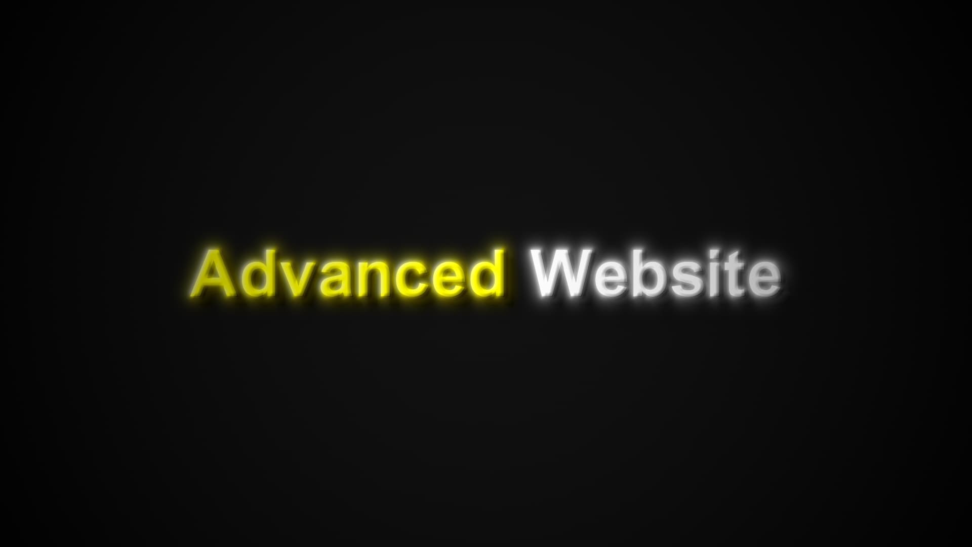 Advanced Website