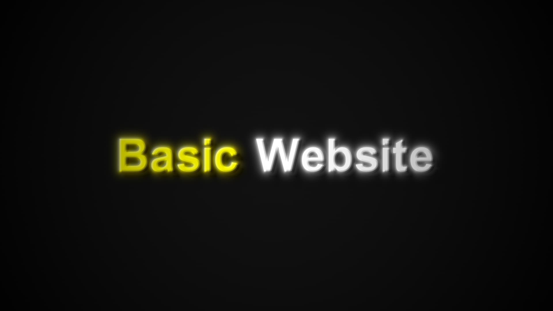 Basic Website